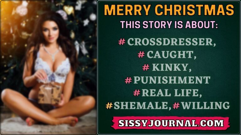 MERRY CHRISTMAS Sissy Journal