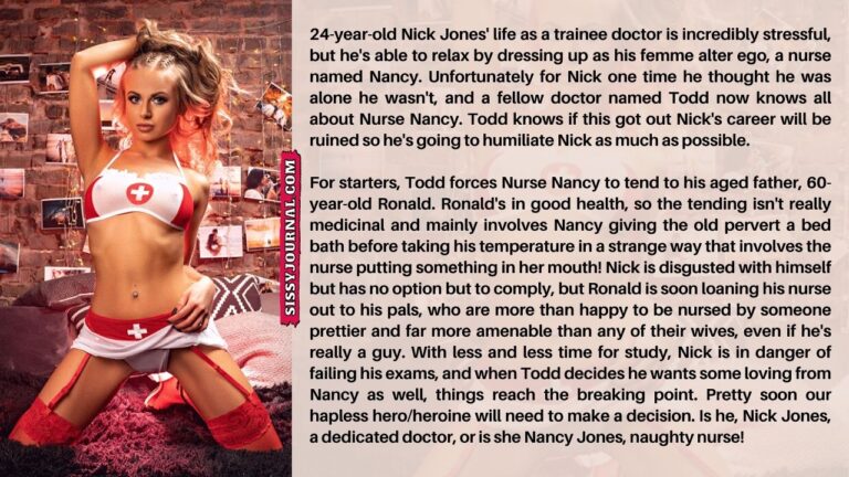 Nurse Nancy Blackmail, nurse