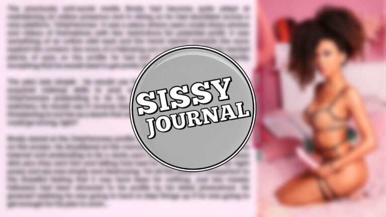Extra Effort Cover Sissy captions